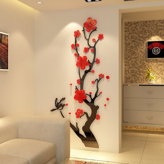 Plum Blossom DIY Acrylic Wall Art